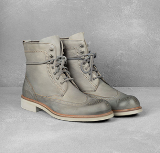 Step Hard And Light:  John Varvatos Strummer Wingtip Boot