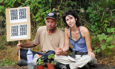 Fracking Protesters Glue Themselves Together in Balcombe, Energy Companies “Feel Bullied”