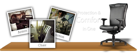 The Guardian Chair - Bullet Resistant Vest & Chair