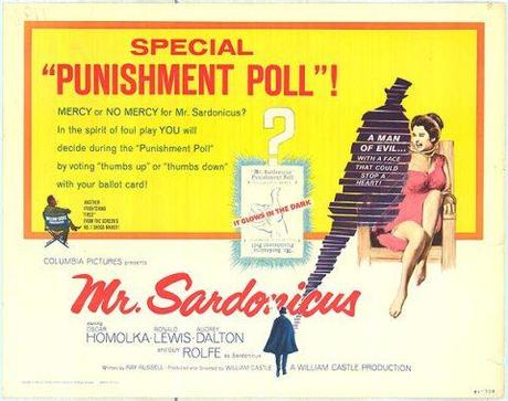 Mr. Sardonicus Bonus Poster