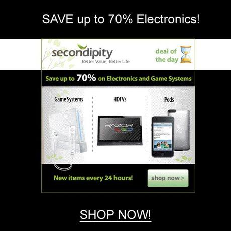 Secondipity.com Deal of the Day!