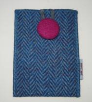 tweed phone pouch