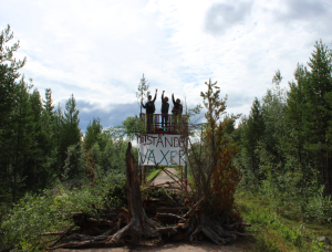 Ongoing Road Blockade Against Mining in Sweden