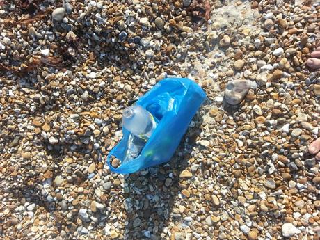 Rubbish on Hayling beach