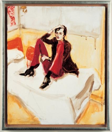 jarvis on a bed, 1996