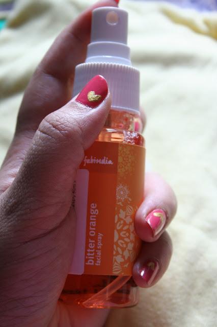 Review Fab India Bitter Orange Facial Spray