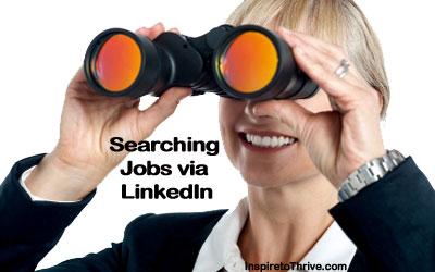 Searching for Jobs In LinkedIn
