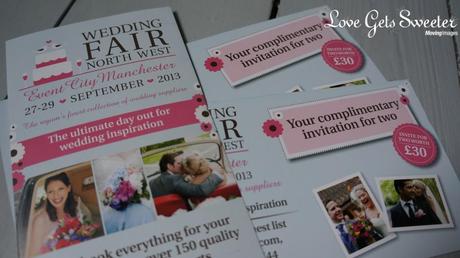 North west wedding fair 2013 complimentary tickets 1