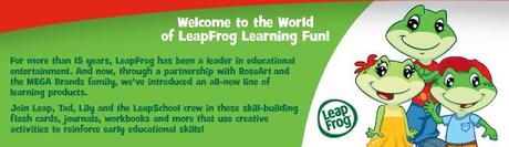 LeapFrog Home Learning Products!