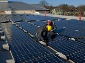 Added Benefit Installing Solar Panels: Keeps Buildings Cool Summer Heat