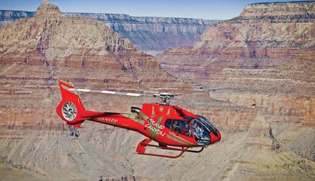 Sunset Papillon Grand Canyon Helicopter's Tour (AS-350 N834PA)