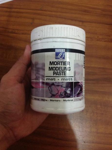 Modeling paste