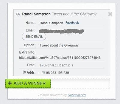 Winner - Stella & Dot Gift