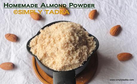 Homemade Almond Powder