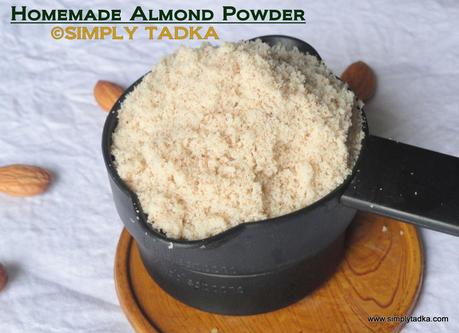 Homemade Almond Powder