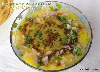 Dal Moong With Satpura- Sindhi Cuisine