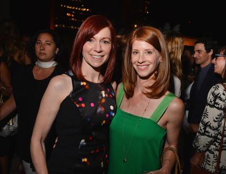Carrie Preston and Mandy Siegfried The Cinema Society 'Lovelace' Screening - After Party Stephen Lovekin Getty Images