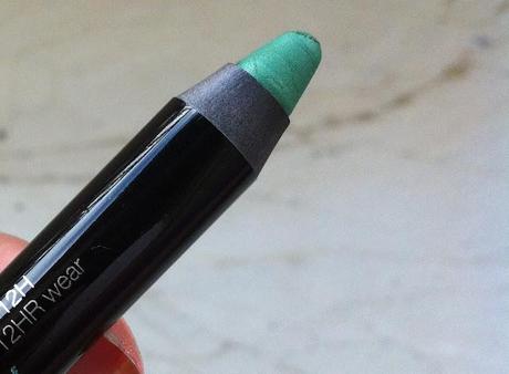 Sephora Crayon Jumbo Liner 12 Hr wear Waterproof Pencil Green - Review, Swatch