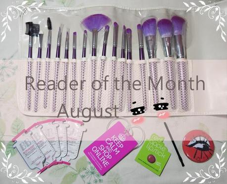 Reader of the Month August Prize