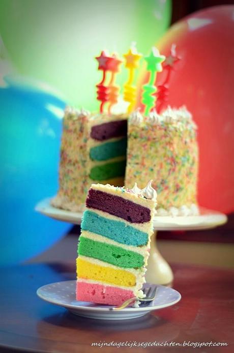 Birthday Rainbow Cake / Торт Радуга