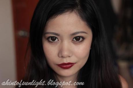 Sweet to Sultry: Colour Collection Vitamin E Lipstick Pinkish Nude (Sheer) and Red Wine (Satin) review