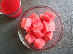 Watermelon cubes I