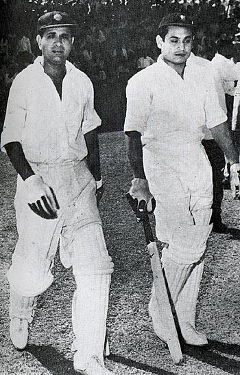 Pankaj roy and Vinoo Mankad, shared a record stand of 413 runs for the first wicket