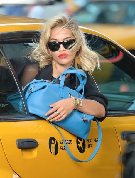 RITA ORA FOR DKNY RESORT 2014 CAMPAIGN