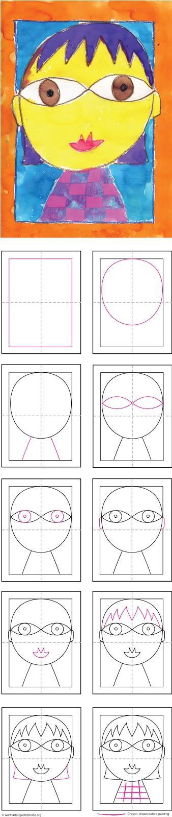 Hundertwasser Portrait Tutorial