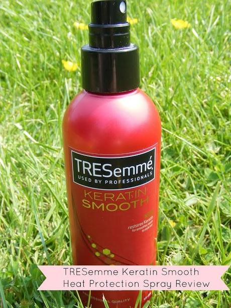 REVIEW || TRESemme Keratin Smooth Heat Protection Spray