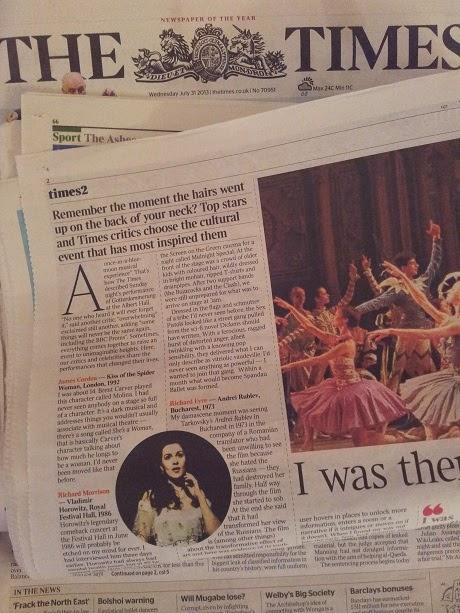 The Times. La Traviata. The proof