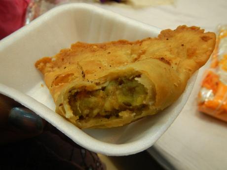 Quintessential Indian Street Food - Giant Samosa