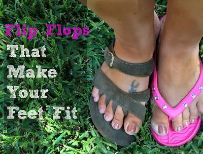 Flip Flops That Make Your Feet Fit