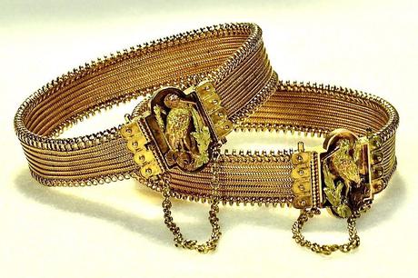 Ruby Lane Victorian Wedding bracelets