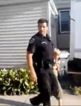 Cop Backhands 8 Year-Old (Video)