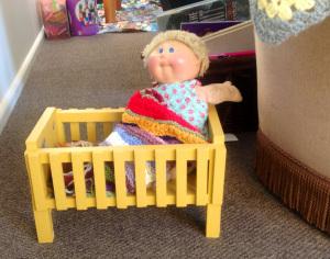 SPCA Op Shop Woolston Crib Cabbage Patch Kid