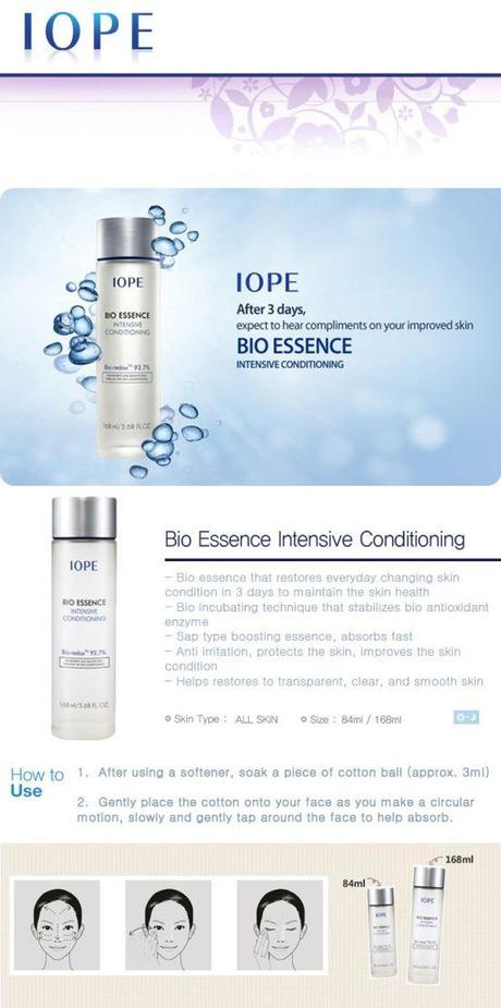 IOPE Bio-Conditioning Intensive Essence poster 2