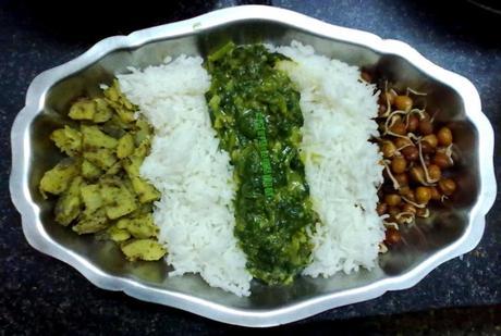 Vidya Sury Dishing Out happiness Lunch