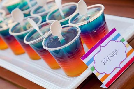 A Gorgeous Rainbow Lollipop Party by Jo Studio