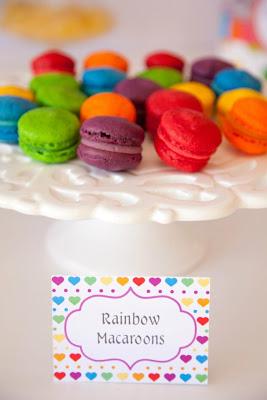 A Gorgeous Rainbow Lollipop Party by Jo Studio