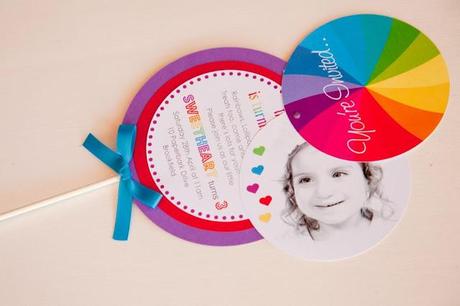 A Gorgeous Rainbow Lollipop Party by Jo Studio