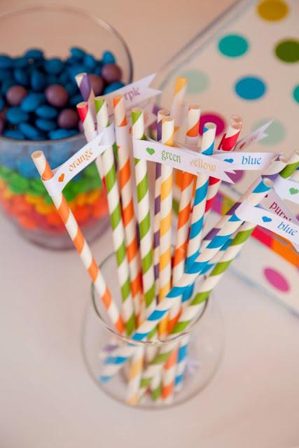 A Gorgeous Rainbow Lollipop Party by Jo Studio