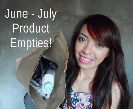 June-July Product Empties