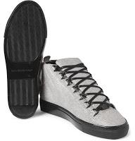 Classics Captured:  Balenciaga Arena Stingray-Print Leather Sneakers