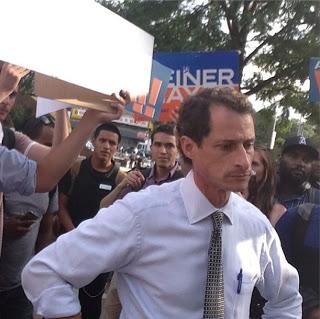 Weiner Confronted By Angry Former Supporter In Brooklyn (Video)