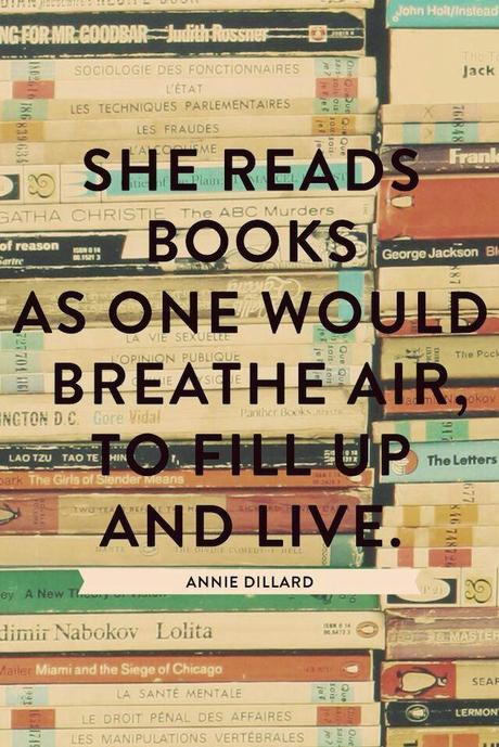 Books and air....the necessities of life!