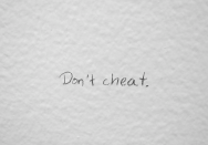 don't cheat full flickr