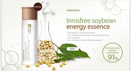 Innisfree Soybean Essence poster