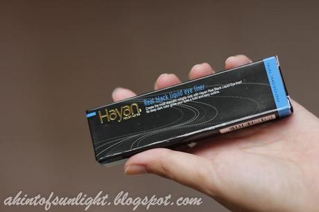 Hayan Korea Real Black Liquid Eye Liner Review