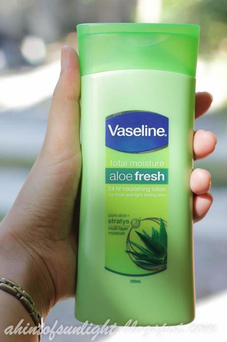 Quick Review: Vaseline Total Moisture Aloe Fresh